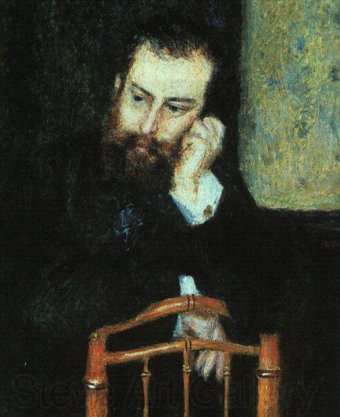 Pierre Renoir Portrait of Alfred Sisley Norge oil painting art